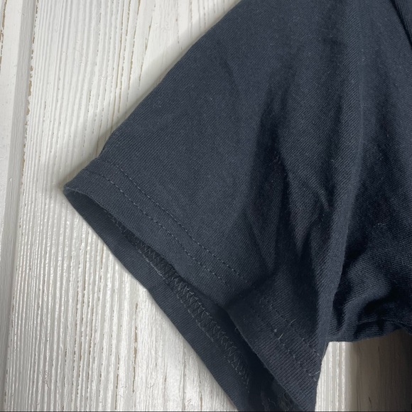 Canadian Is Not A Genre Dine Alone Records T-Shirt Tee Small Black - Picture 4 of 5